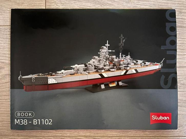 Sluban Bismarck, Hobby en Vrije tijd, Modelbouw | Boten en Schepen, Nieuw, Ophalen of Verzenden