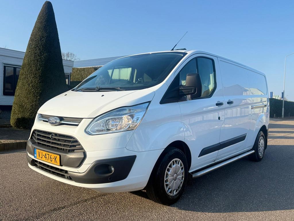 Ford Transit Custom 290 2.2 TDCI L2H1 Trend 2014 Airco/2schu, Auto's, Voorwielaandrijving, Euro 5, 101 pk, Gebruikt