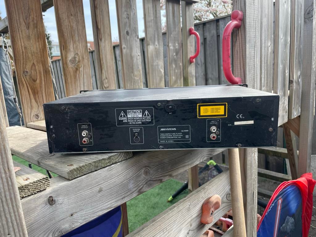 JB Systems DJ4000 Dubbele CD-speler, Ophalen, Gebruikt, Overige merken