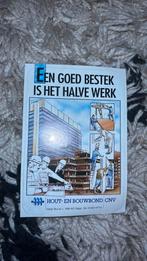 Oude sticker hout en bouwbond, Ophalen of Verzenden, Zo goed als nieuw