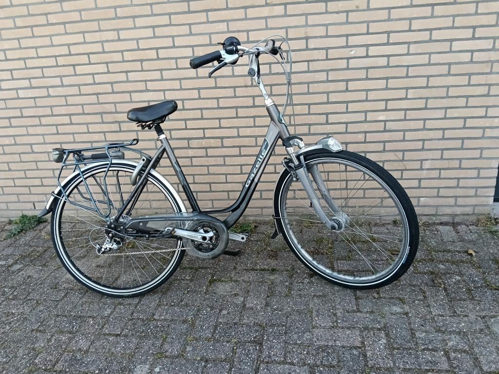 Damesfiets gazelle, 53 tot 56 cm, Versnellingen, Ophalen of Verzenden, Zo goed als nieuw