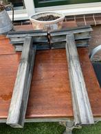 4. X trailer steunen, Watersport en Boten, Boottrailers, Overige typen, Minder dan 6 meter, Zo goed als nieuw, Met rollen