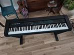 Roland RD500 Stage Piano met Koffer, Onderstel en kruk, Ophalen, Gebruikt, Zwart, Piano