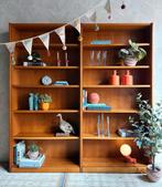 Vintage Hulsta boekenkast groot, bestaat uit twee delen!, Huis en Inrichting, Kasten | Boekenkasten, Ophalen, -, -, Zo goed als nieuw