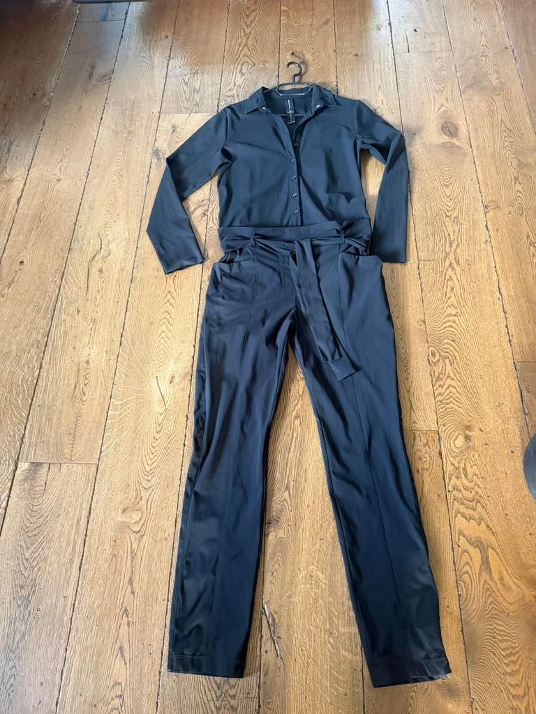 Jane lushka travelstof jumpsuit maat L, zwart, Ophalen of Verzenden, Zo goed als nieuw, Maat 42/44 (L), Zwart