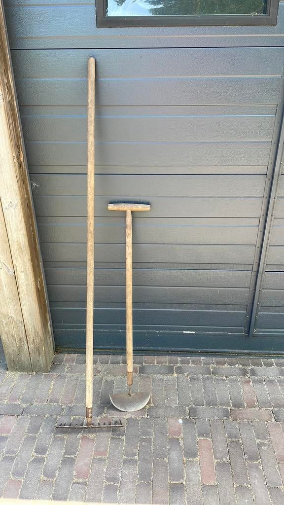 Hark en kantensteker!, Tuin en Terras, Ophalen, Gebruikt, Hark
