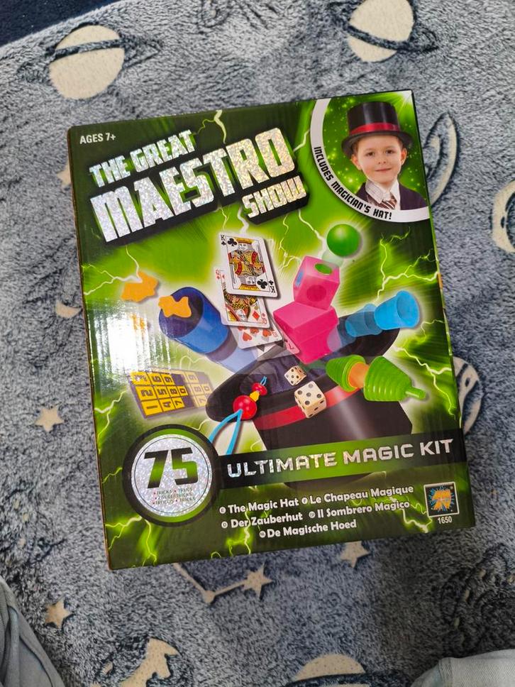 The Great Maestro Show - Ultieme Goocheldoos, Kinderen en Baby's, Speelgoed | Educatief en Creatief, Zo goed als nieuw, Ophalen of Verzenden