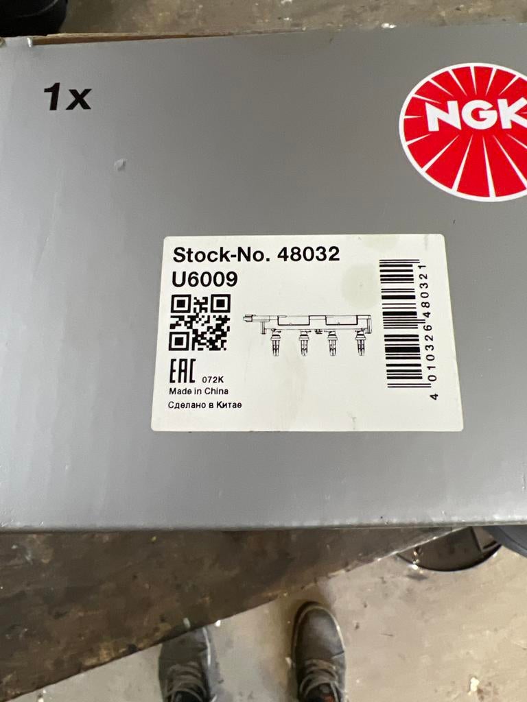 NGK Bobine U6009 (48032) voor div Peugeot 307 2.0 16v, Ophalen of Verzenden, Nieuw, Overige automerken