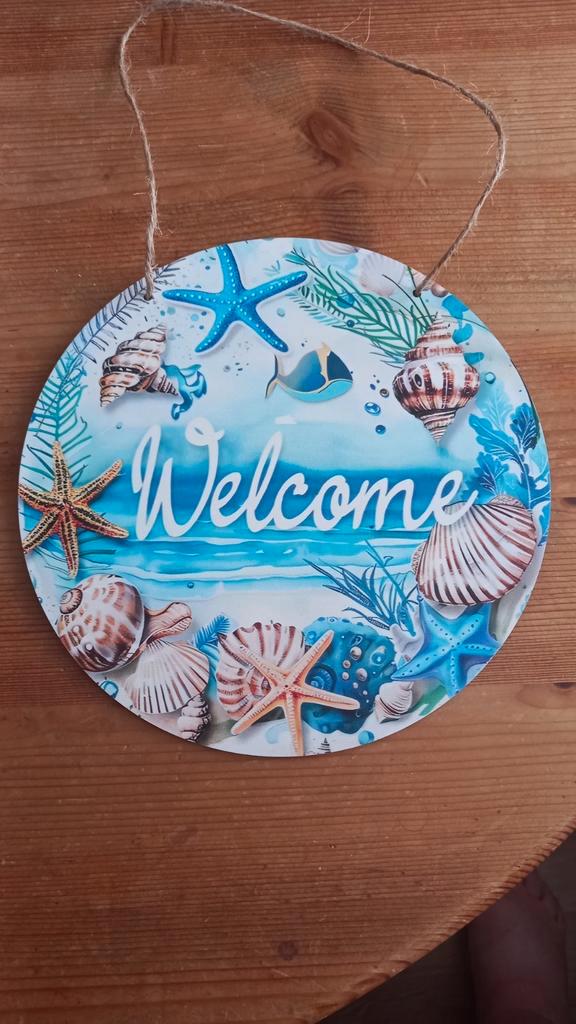 Theelichtjes.  Wandhangers. Onderzetters. Loper. Beach life., Huis en Inrichting, Woonaccessoires | Wanddecoraties, Nieuw, Ophalen of Verzenden