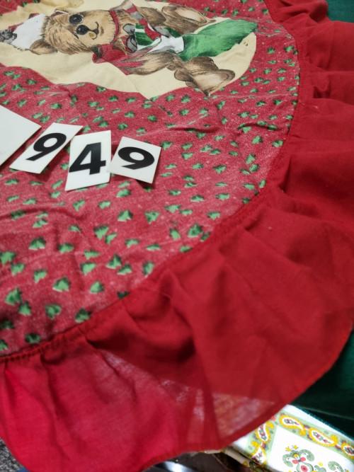 kerstbomenvoet doek met beren [a949], Ophalen of Verzenden, 'T Olde Gre-j, Info@toldegrej.nl, Endepoelstraat 20f Didam