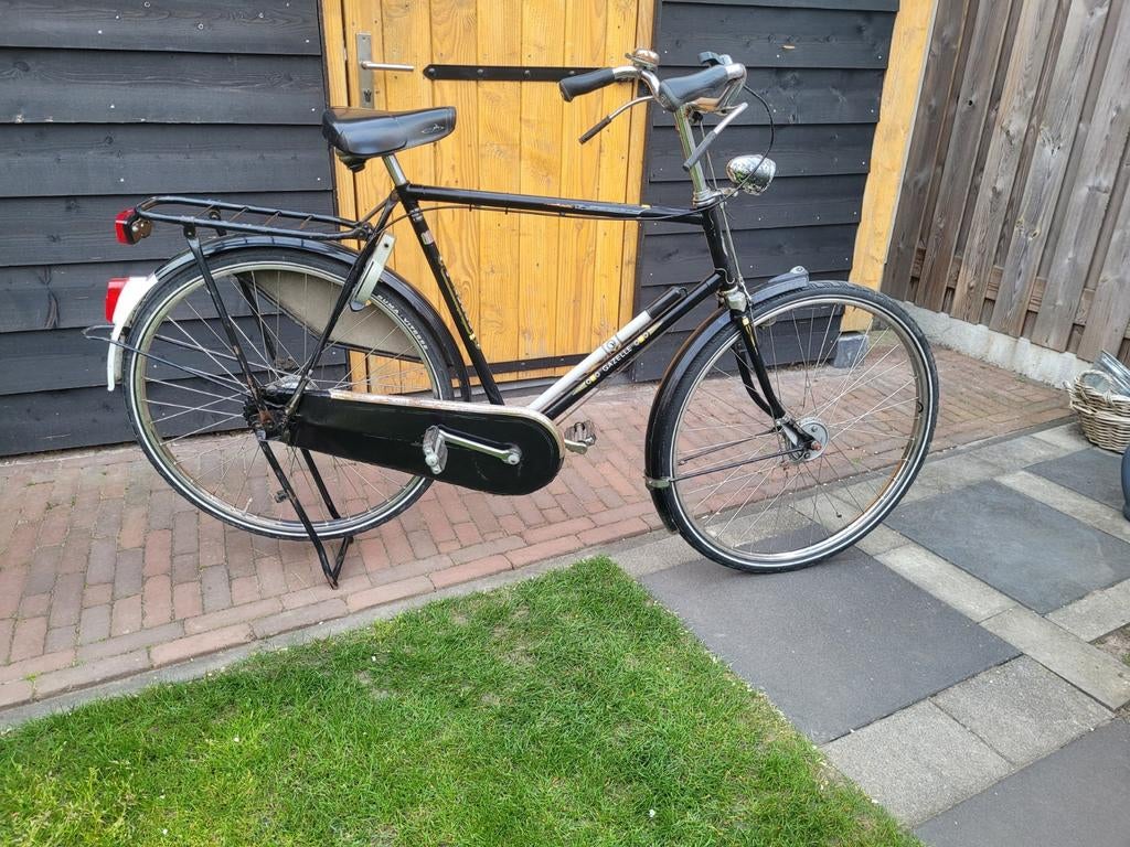 Gazelle Omafiets - Klassieke Zwarte Fiets, Ophalen, Versnellingen, Gazelle, Trommelrem