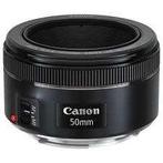Canon EF 50mm f/1.8 STM lens, Ophalen of Verzenden, Zo goed als nieuw, Standaardlens