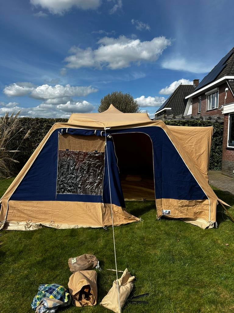 Tent vrijbuiter sperwer 6 personen, Ophalen, Zo goed als nieuw, Tot en met 6