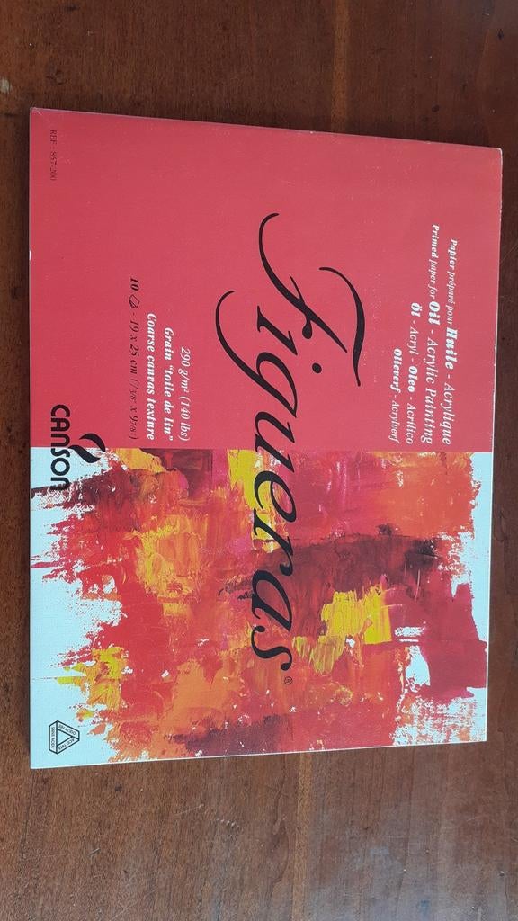 Canson Figueras schilderpapier 19x25 cm, Hobby en Vrije tijd, Schilderen, Ophalen of Verzenden