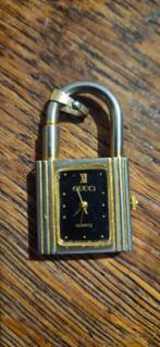 Vintage Gucci Padlock Watch - origineel slot horloge - Swiss, Overige materialen, Ophalen of Verzenden, Goud, Hangers