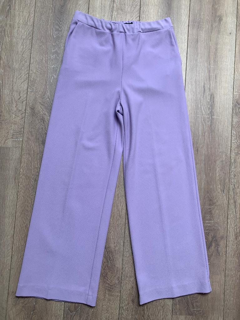 Corel lange rechte pantalon broek lila paars 40/L, Verzenden, Paars, Lang, Gedragen