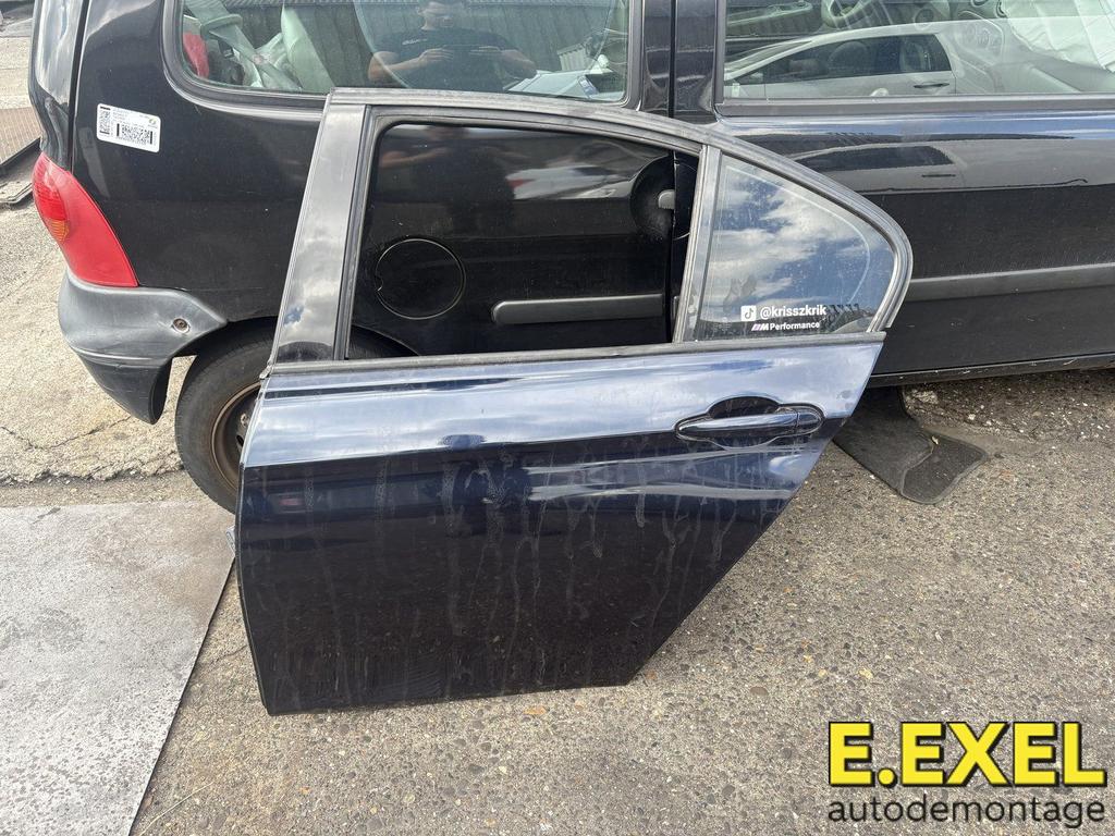 Deur links achter BMW 3Serie F30 2011-18, Gebruikt, -, Deur, Ophalen of Verzenden