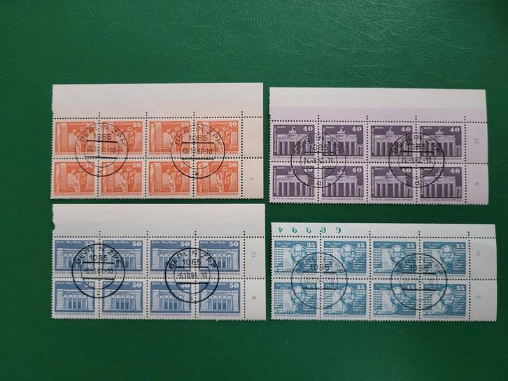 DDR Postzegels "Aufbau in der DDR" - Gestempeld, Postzegels en Munten, Postzegels | Europa | Duitsland, Postfris, DDR, Ophalen of Verzenden