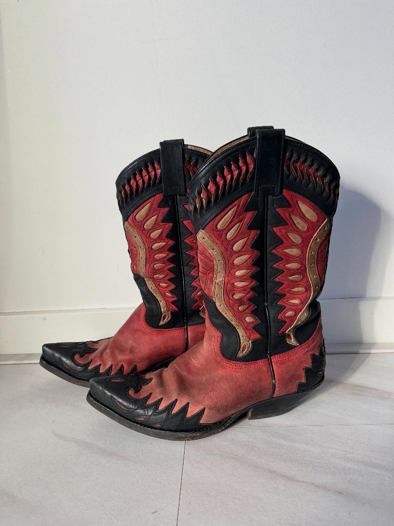 Sendra cowboylaarzen maat 39, Zwart, Ophalen of Verzenden, Gedragen, Hoge laarzen