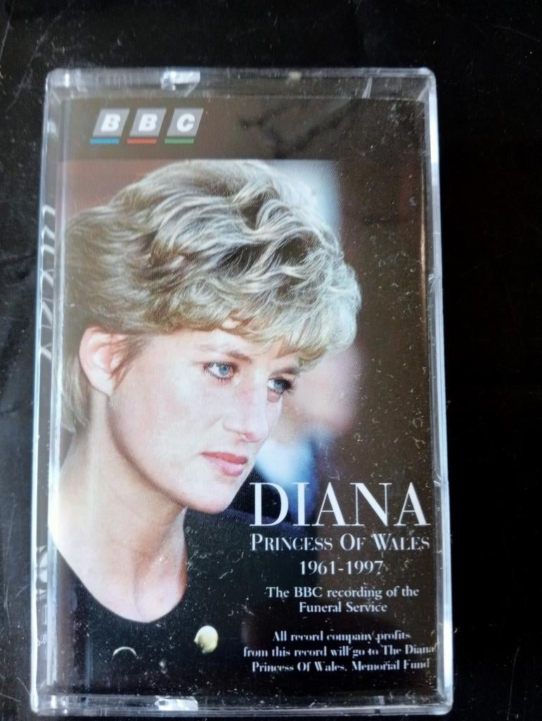 Diana, Princess of Wales 1961-1997 BBC opname, Overige genres, 1 bandje, Ophalen of Verzenden, Zo goed als nieuw