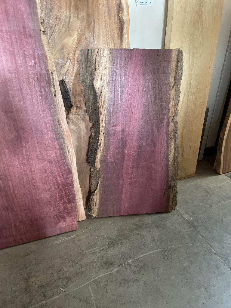 Purperhart schaaldelen padoek zebrano wenge mahonie iroko, Ophalen, Overige typen, Nieuw, Hardhout