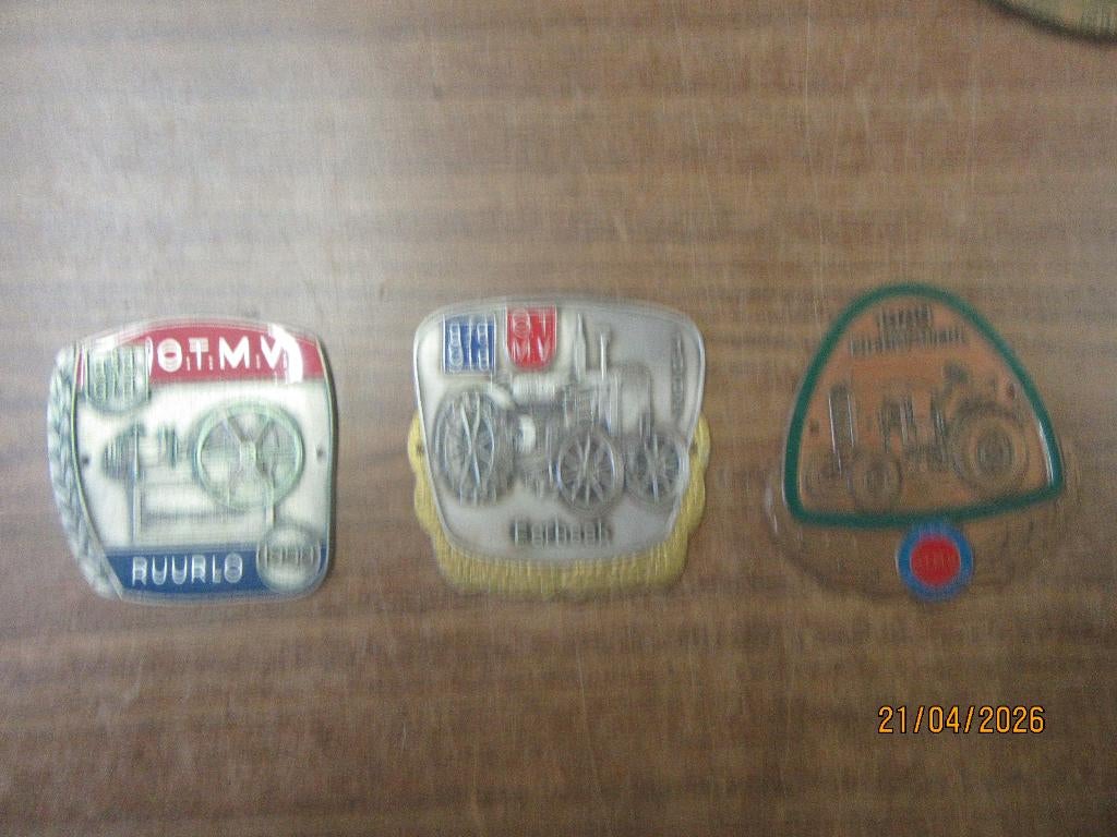 OTMV plaquettes  tractor  trekker landbouw, Ophalen of Verzenden, Zo goed als nieuw, Auto's