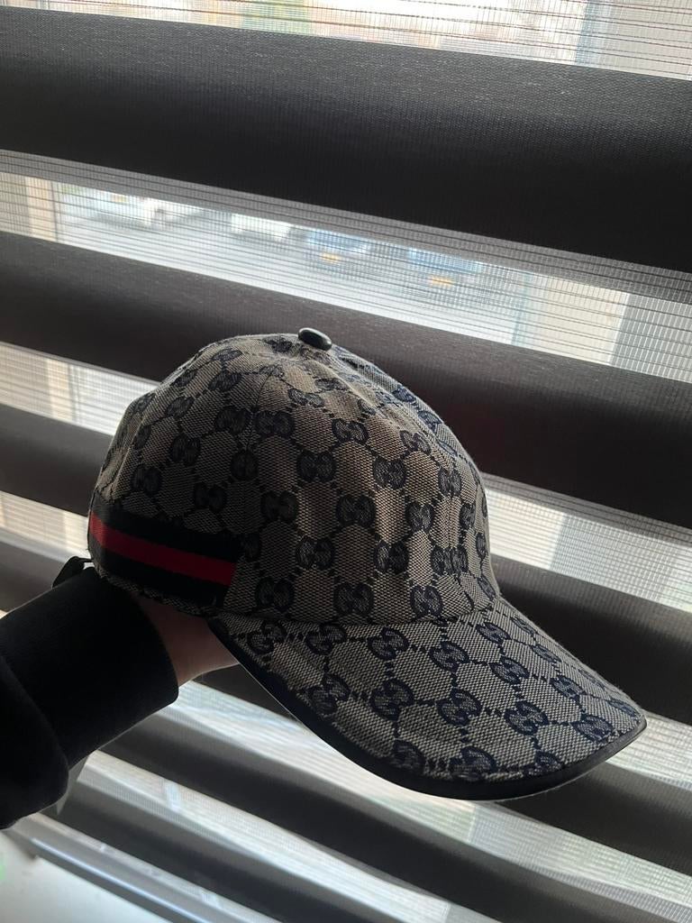 Blauwe Gucci Pet, Kleding | Heren, Ophalen of Verzenden, Zo goed als nieuw