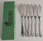 6 Vismessen van Sola (18/10), Ophalen of Verzenden, Zo goed als nieuw, Rvs of Chroom, Los bestek