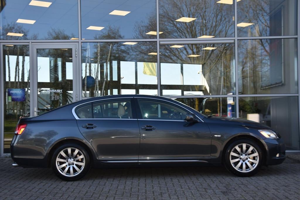 Lexus GS 300 Executive Aut. Airco Leder Camera Pdc Trekhaak, Auto's, Lexus, Automaat, Gebruikt, Beige, 2000 kg