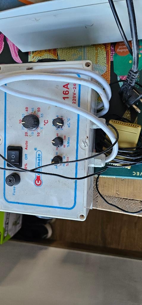 Klimaatregelaar, Ophalen, Gebruikt, Klimaatbeheersing