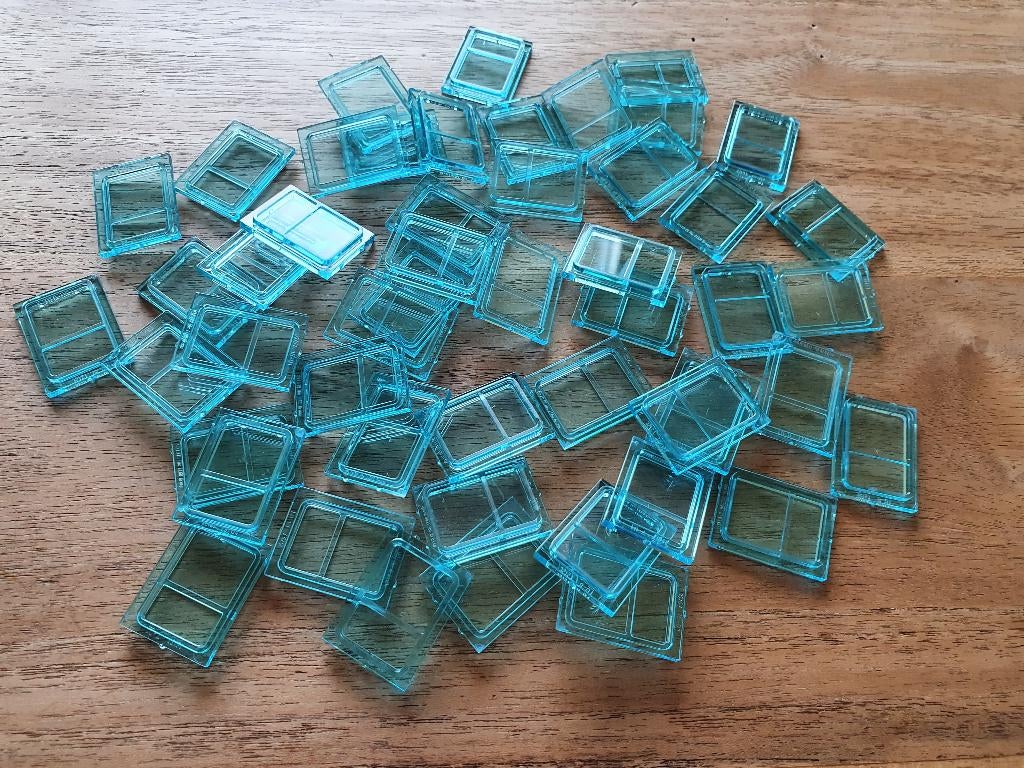 Partij J169=50x Nieuwe Lego trein deur glas