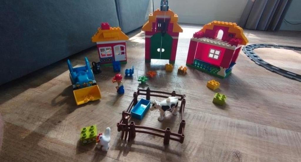 Duplo boerderij met uitbreidingset, Compleet, Gebruikt, Ophalen of Verzenden, Duplo
