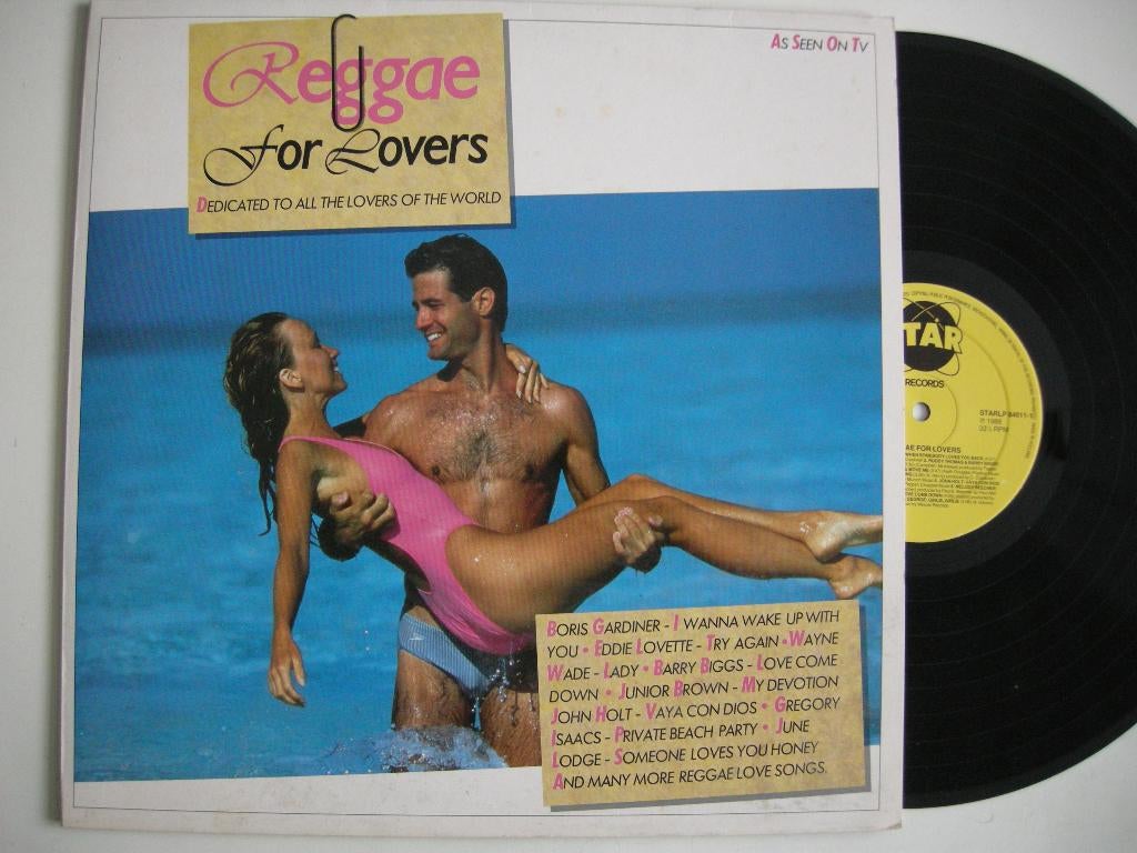 Reggae For Lovers - LP vinyl zgan, Ophalen, Zo goed als nieuw, 12 inch, Pop