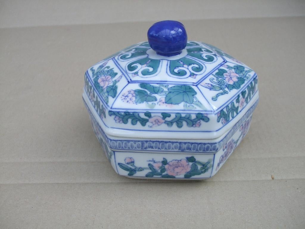 Porseleinen Chinese pot, Ophalen of Verzenden, Zo goed als nieuw