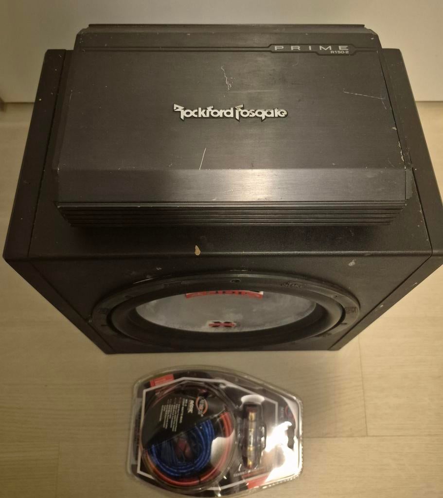Auto subwoofer met versterker, Auto diversen, Autospeakers, Ophalen