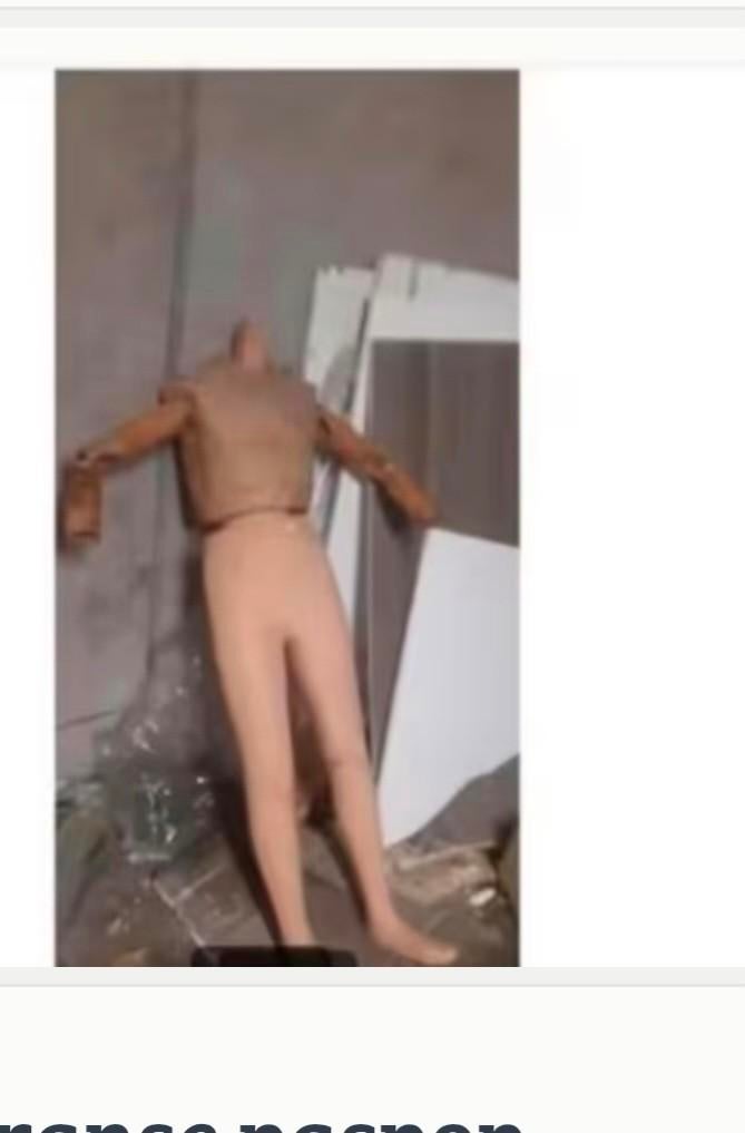 Antieke Franse paspop, Ophalen of Verzenden