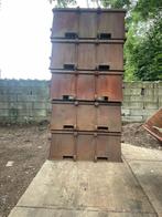 Stalen bakken te koop, Doe-het-zelf en Verbouw, Kratten en Dozen, Ophalen, 100 cm of meer, 60 cm of meer, Zo goed als nieuw