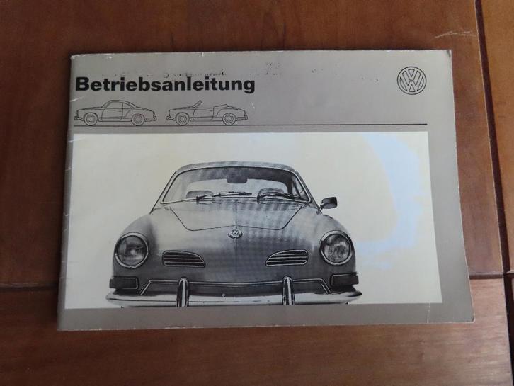 Instructieboek Volkswagen Karmann Ghia 1972, nieuwe neus, Auto diversen, Handleidingen en Instructieboekjes, Ophalen of Verzenden