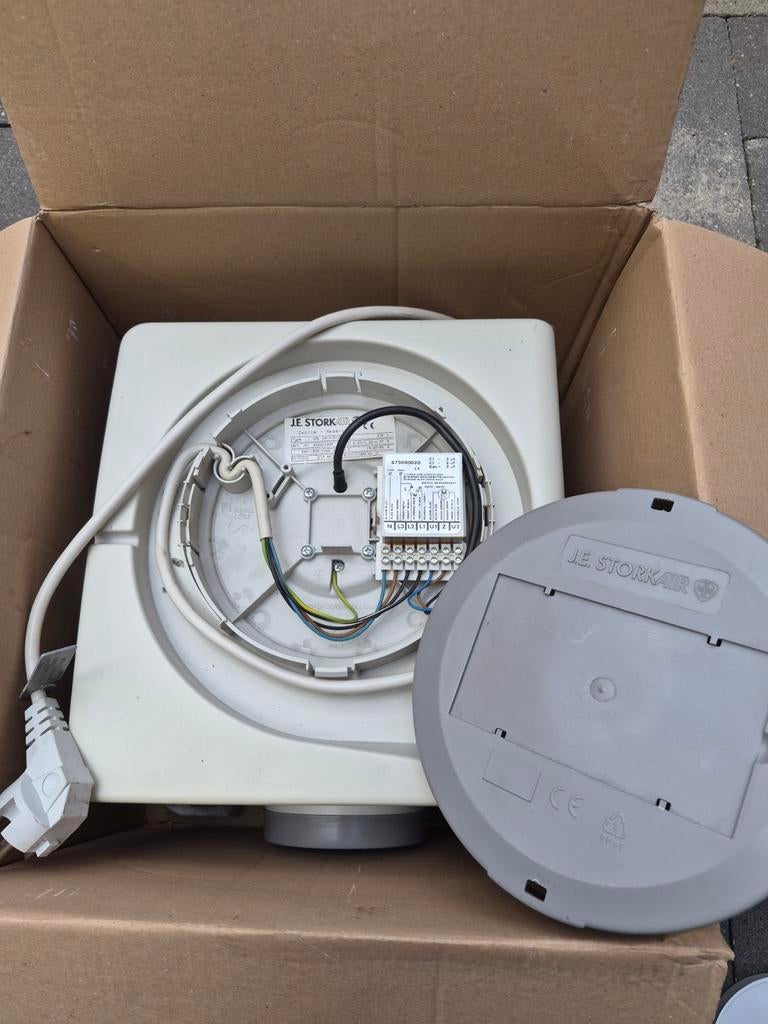 JE StorkAir mechanische ventilatiebox, Ophalen of Verzenden