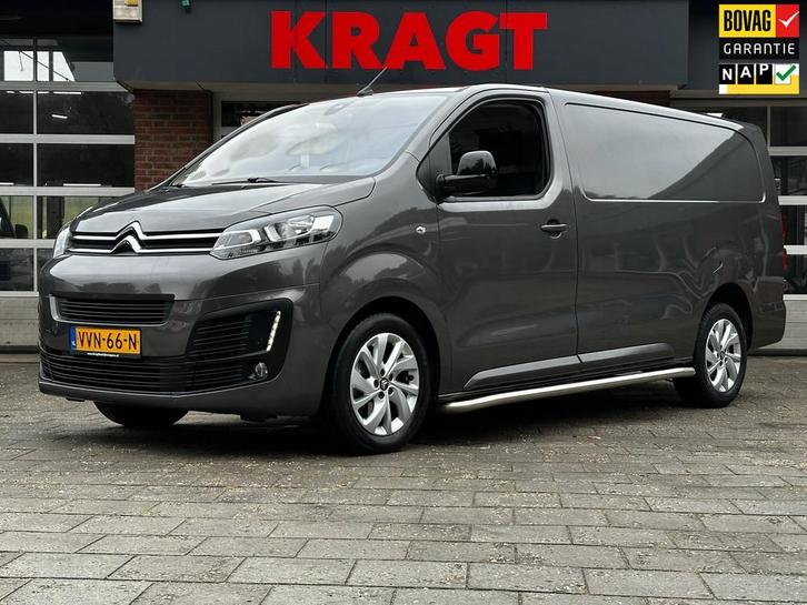 Citroen Jumpy 2.0 BlueHDI 145 PK L2 AUTOMAAT, ADAPTIEVE Crui, Auto's, Bestelauto's, Bedrijf, Te koop, ABS, Achteruitrijcamera