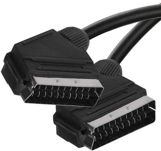Scart kabel, Audio, Tv en Foto, Audiokabels en Televisiekabels, Ophalen of Verzenden, Gebruikt, Minder dan 2 meter, Scartkabel