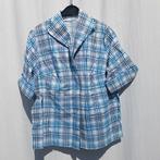 Ouderwetsblauw wit geruit jaren '60 blousje. Mt L, Kleding | Dames, Carnavalskleding en Feestkleding, Carnaval, ., Maat 42/44 (L)
