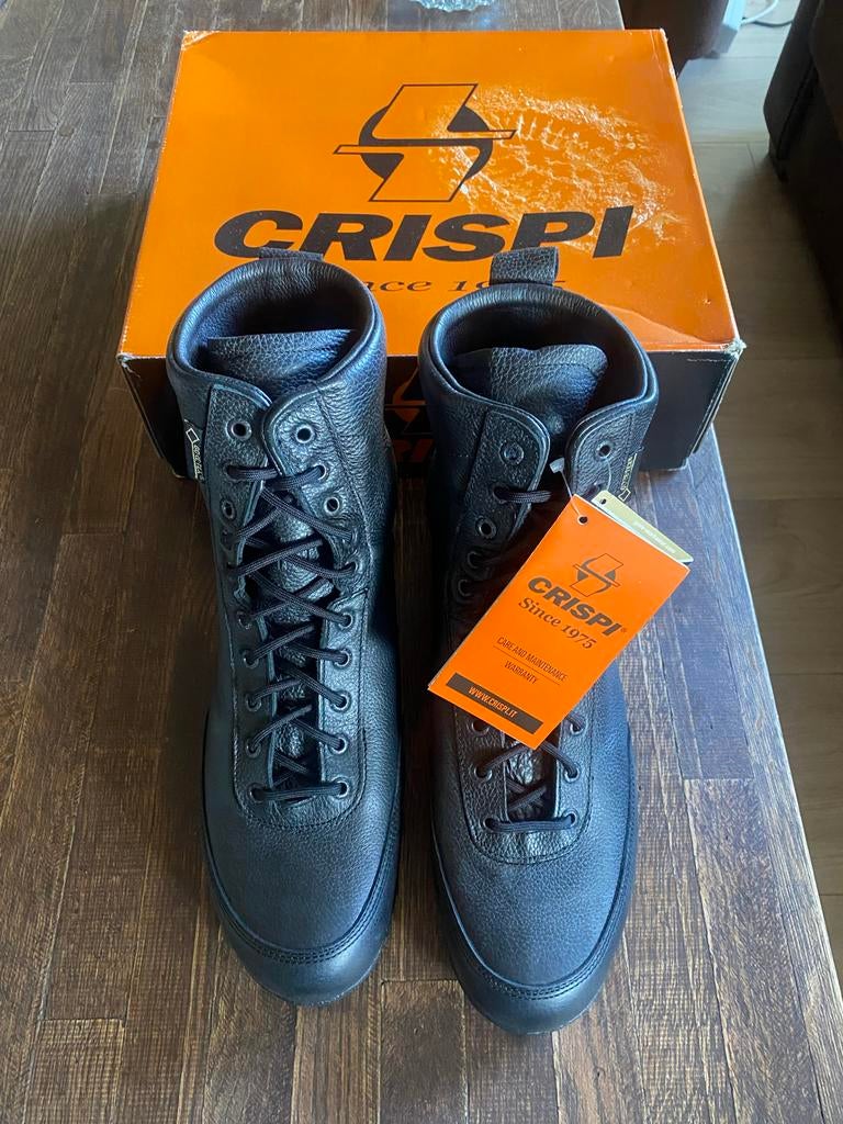 Crispi S.W.A.T. Police Lace Black Laarzen Maat 46, Zwart, Boots, Nieuw, Ophalen of Verzenden