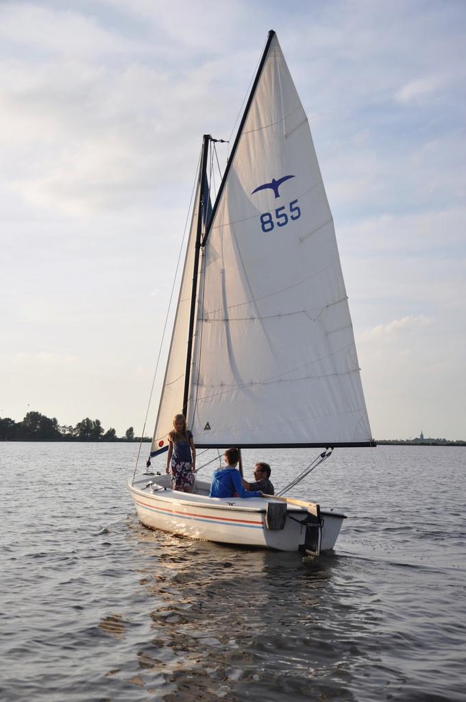 Poly valk. Met motor en trekkerstent, Watersport en Boten, Ophalen, Gebruikt, 6 meter of meer, Polyvalk