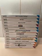 Wii Console met 2 controllers & 14 spellen, dansmat en board, Ophalen of Verzenden, Gebruikt, Met 2 controllers, Met stuurtje