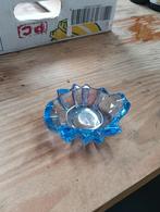 Blauw glazen schaaltje, Ophalen of Verzenden