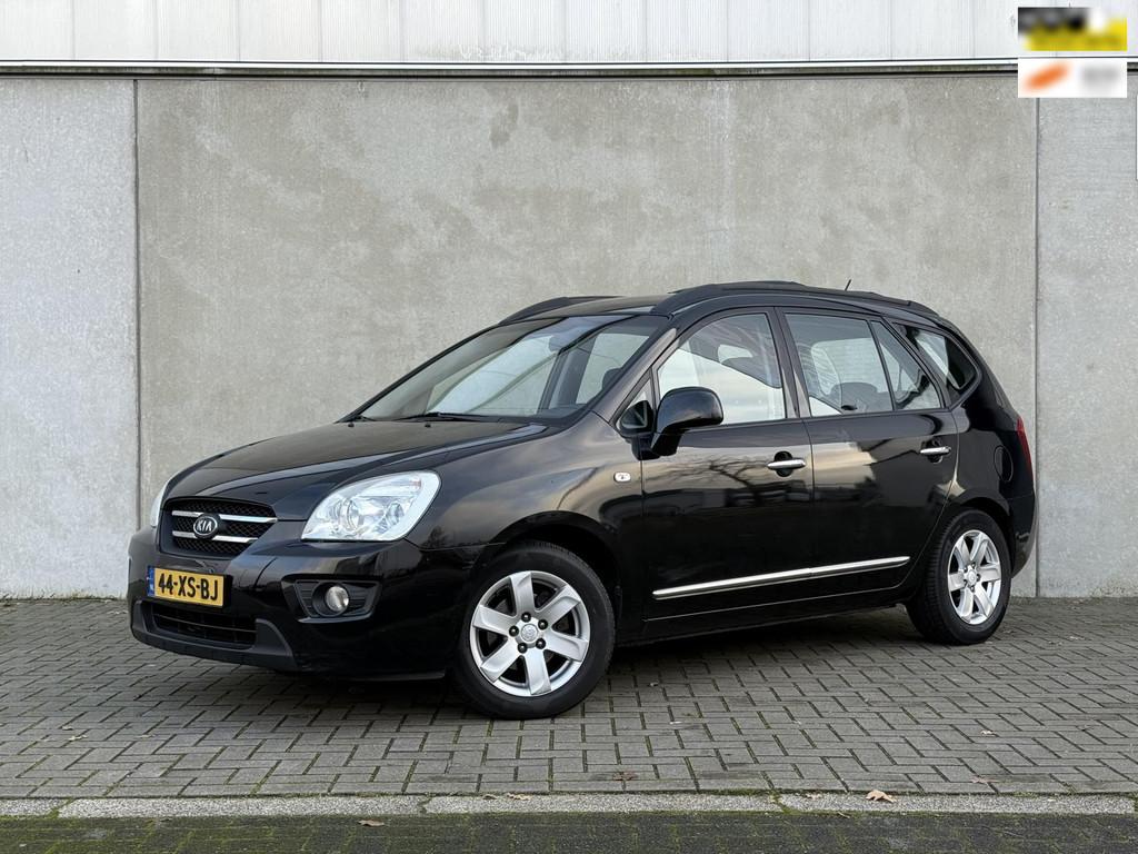Kia Carens 2.0 CVVT X-ecutive Automaat LEES ADVERTENTIE!, Auto's, Kia, 1998 cc, Stof, Gebruikt, Zwart