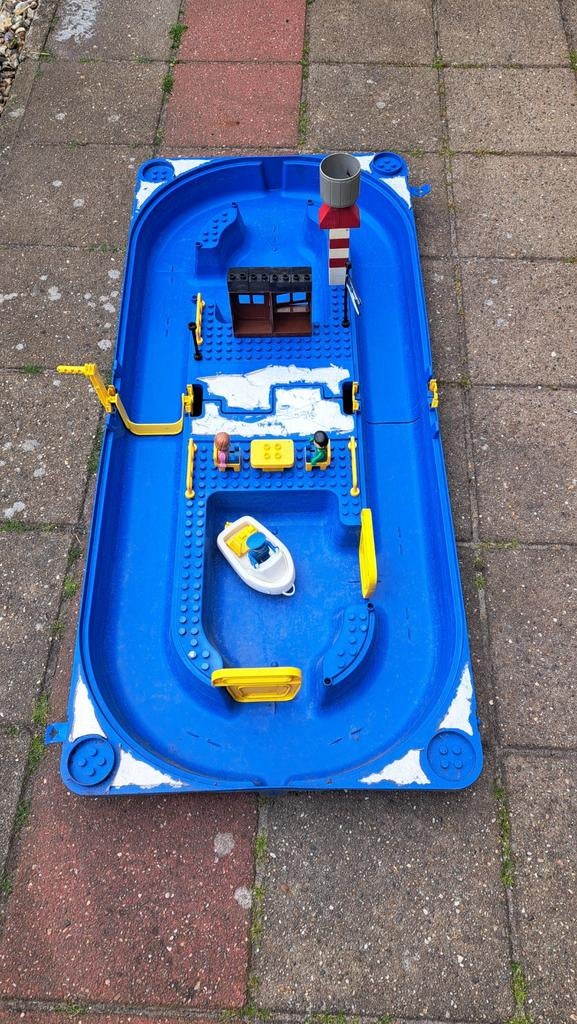 Aquaplay waterbaan met accessoires, Kinderen en Baby's, Speelgoed | Buiten | Los speelgoed, Ophalen, Gebruikt