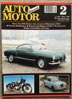 AMK: Karmann Ghia Type 14, MGC, Riley Elf, Norton Dominator, Boeken, Auto's | Folders en Tijdschriften, Ophalen of Verzenden, Zo goed als nieuw