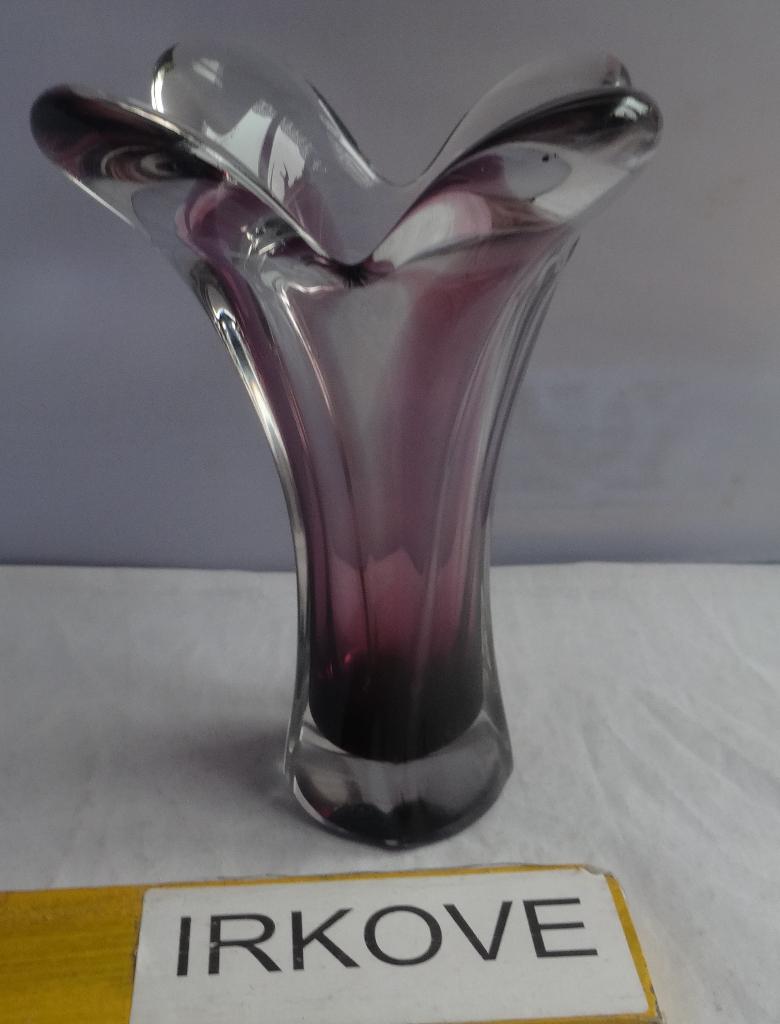 MURANO SLANKE VAAS * Kristal *, Antiek en Kunst, Antiek | Glas en Kristal, Verzenden